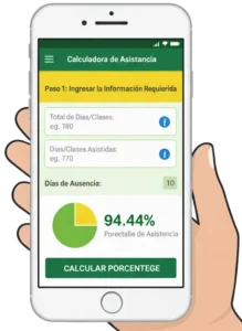 Usando Nuestra Calculadora de Asistencia en Línea Paso 1 Ingresar la Información Requerida