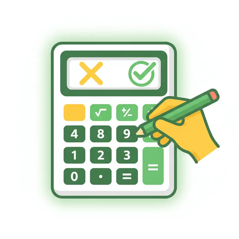 Usar calculadoras para errores