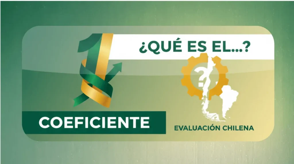 ¿Qué es el Coeficiente 1 en la Evaluación Chilena