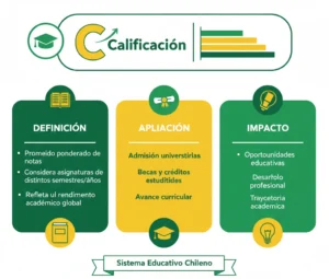 ¿Qué es una Calificación Acumulativa en Chile