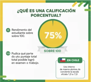 ¿Qué es una Calificación Porcentual?