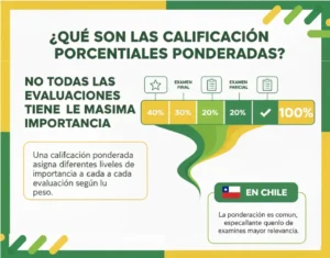 ¿Qué son las Calificaciones Porcentuales Ponderadas?
