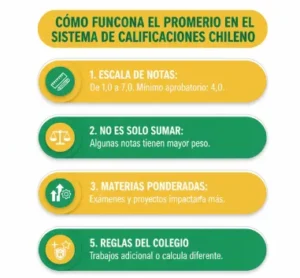 Cómo Funciona el Promedio en el Sistema de Calificaciones Chileno
