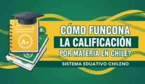 Cómo Funciona la Calificación por Materia en Chile
