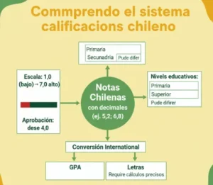 Comprendiendo el sistema de calificaciones chileno
