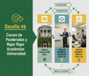 Desafío #6 Cursos Ponderados y Rigor Académico