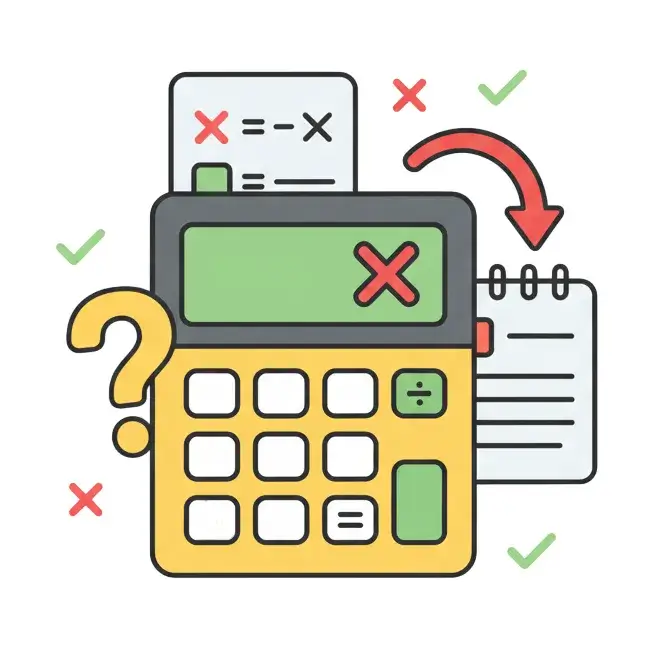 Errores de Cálculo