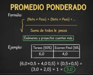 Promedio Ponderado