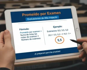 Promedio por Examen