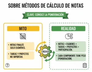 Sobre los Métodos de Cálculo de Notas