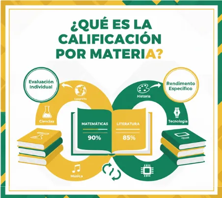 ¿Qué es la Calificación por Materia?