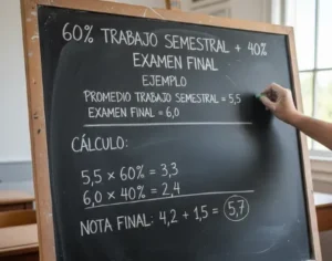 60% Trabajo Semestral + 40% Examen Final