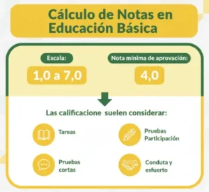 Cálculo de Notas en Educación Básica