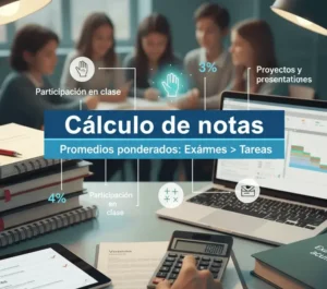 Cálculo de notas