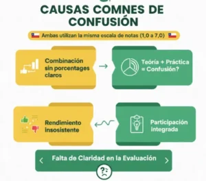 Causas Comunes de Confusión Entre Los Estudiantes
