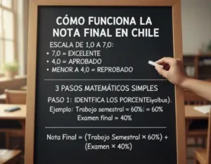 ¿Cómo Funciona la Nota Final en Chile?