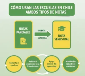 Cómo Usan las Escuelas en Chile Ambos Tipos de Notas
