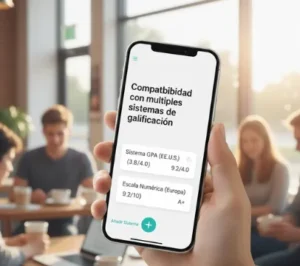 Compatibilidad con múltiples sistemas de calificación
