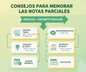 Consejos Para Mejorar Las Notas Parciales