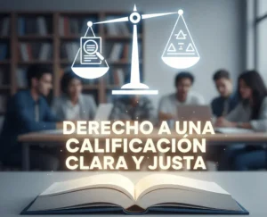 Derecho a una Calificación Clara y Justa