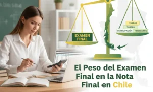 El Peso del Examen Final en la Nota Final en Chile