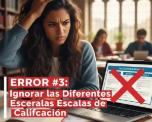 Error #3: Ignorar las Diferentes Escalas de Calificación