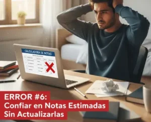 Error #6: Confiar en Notas Estimadas Sin Actualizarlas