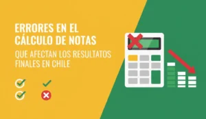 Errores en el Cálculo de Notas que Afectan los Resultados Finales en Chile