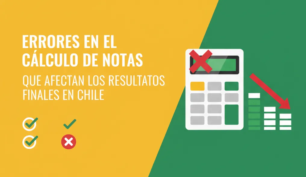 Errores en el Cálculo de Notas que Afectan los Resultados Finales en Chile