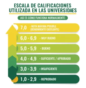 Escala de Calificaciones Utilizada en las Universidades
