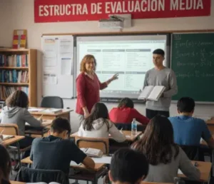 Estructura de Evaluación en Enseñanza Media