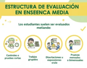 Estructura de Evaluación en Enseñanza Media