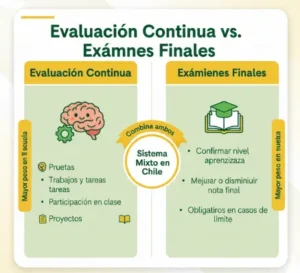 Evaluación Continua vs. Exámenes Finales