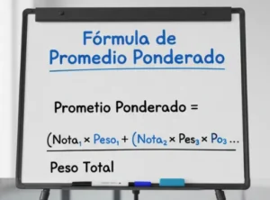 Fórmula de Promedio Ponderado