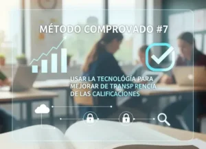 Método Comprobado #7 Usar la Tecnología para Mejorar la Transparencia de las Calificaciones