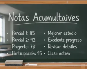 Notas Acumulativas