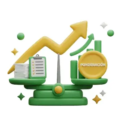 Organización según Ponderación