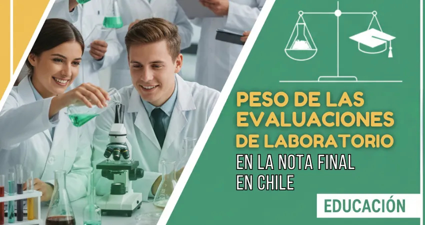 Peso de las Evaluaciones de Laboratorio en la Nota Final en Chile