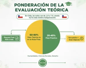 Ponderación de la Evaluación Teórica