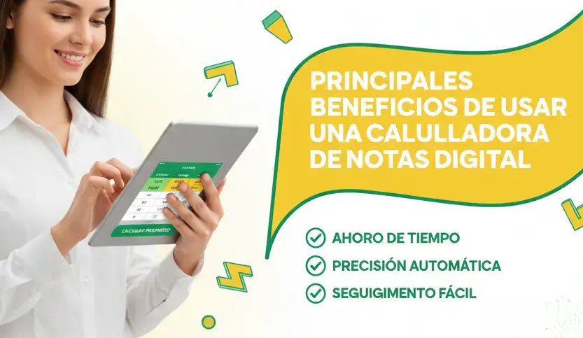 Principales Beneficios de Usar una Calculadora de Notas Digital