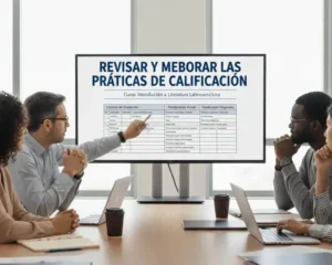 Revisar y Mejorar las Prácticas de Calificación