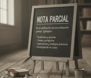 Significado Nota Parcial