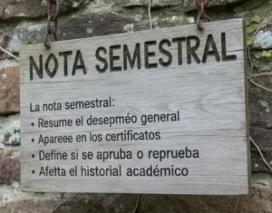 Significado Nota Semestral