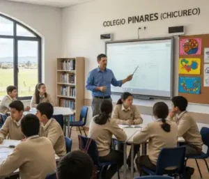 Ubicado en Chicureo, el Colegio Pinares
