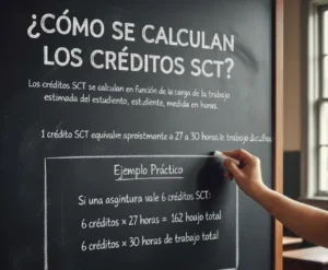 ¿Cómo se Calculan Los Créditos SCT?