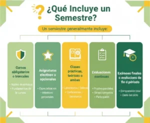 ¿Qué Incluye un Semestre