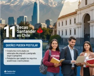 Becas Santander en Chile Quiénes Pueden Postular