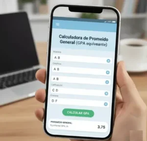 Calculadora de Promedio General (GPA equivalente)