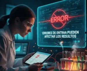 Errores de Entrada Pueden Afectar los Resultados