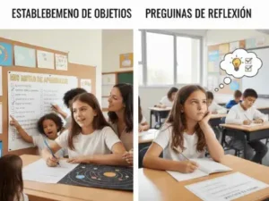 Establecimiento de Objetivos y Preguntas de Reflexión